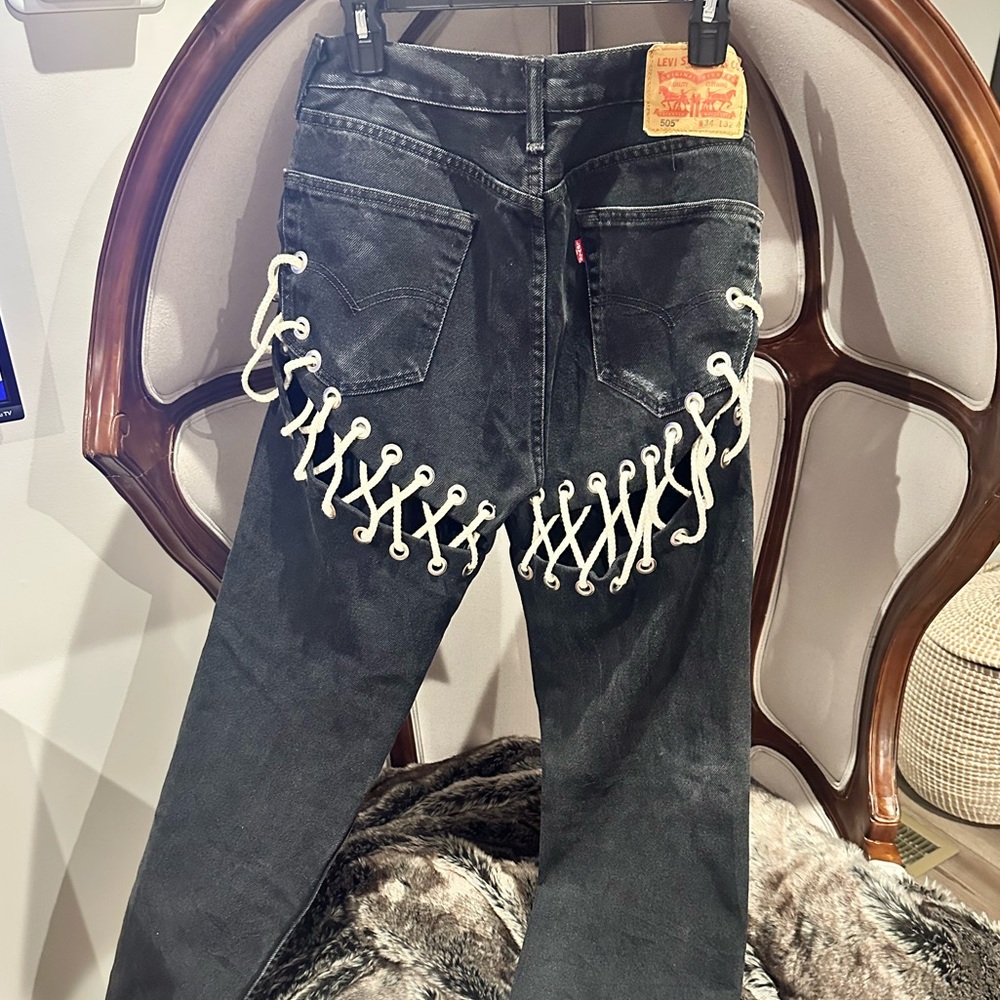 Samaria Leah Lace-Up Women's Jeans